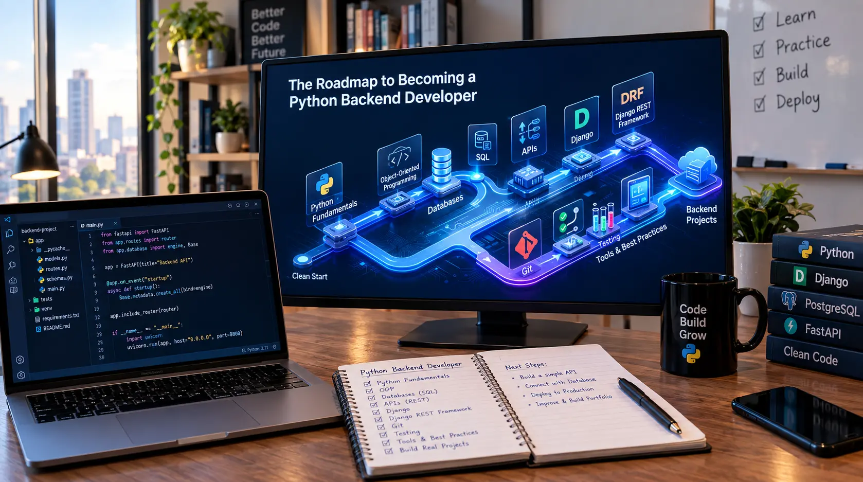 تعلم Python Backend