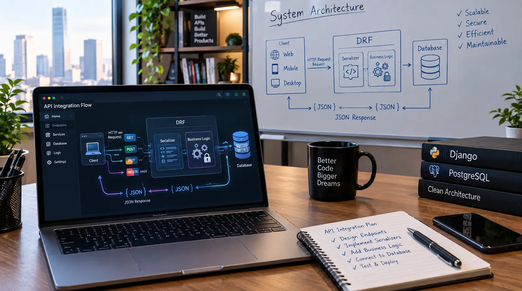 مقال عن تنظيم مشاريع Python Backend